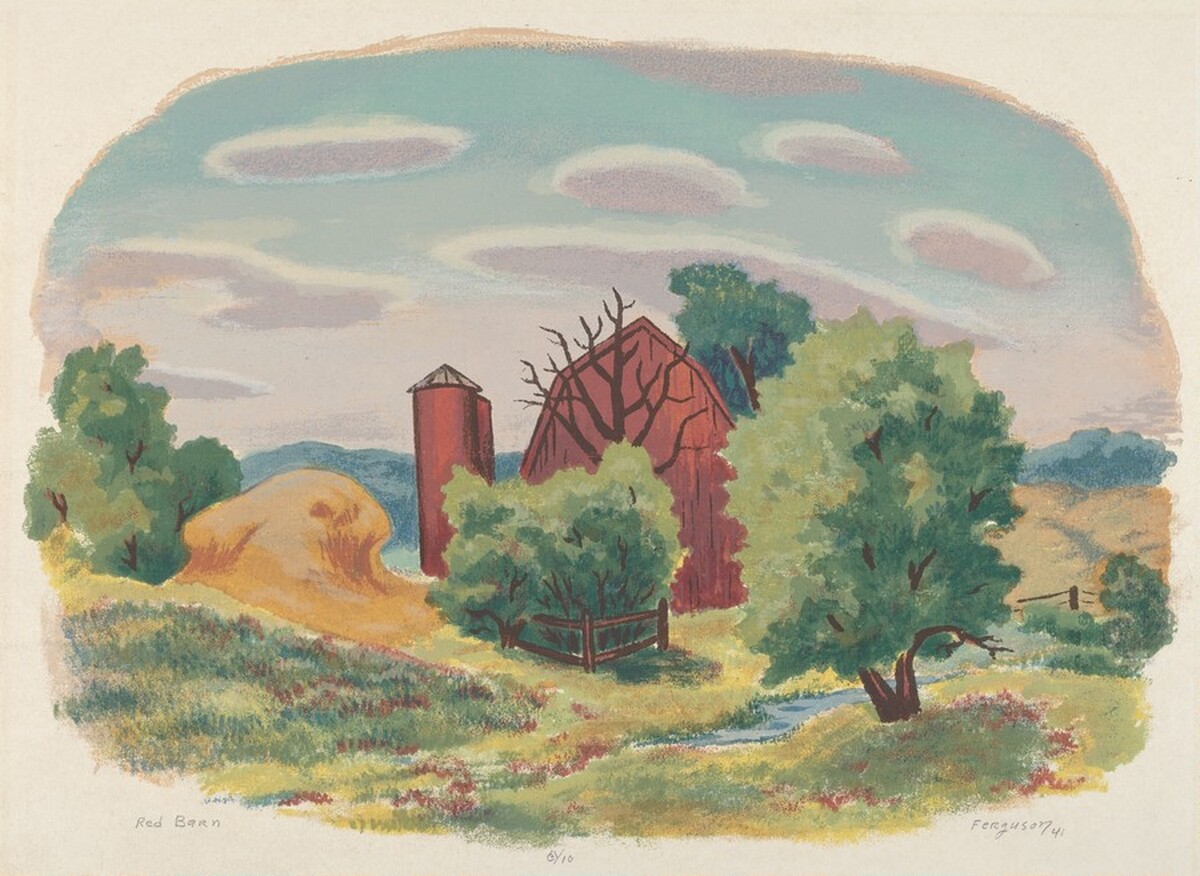 Red Barn by Edward R. Ferguson