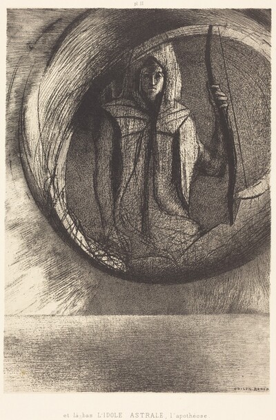 Et la-bas l'idole astrale, l'Apotheose (And beyond, the star idol, the apotheosis)
