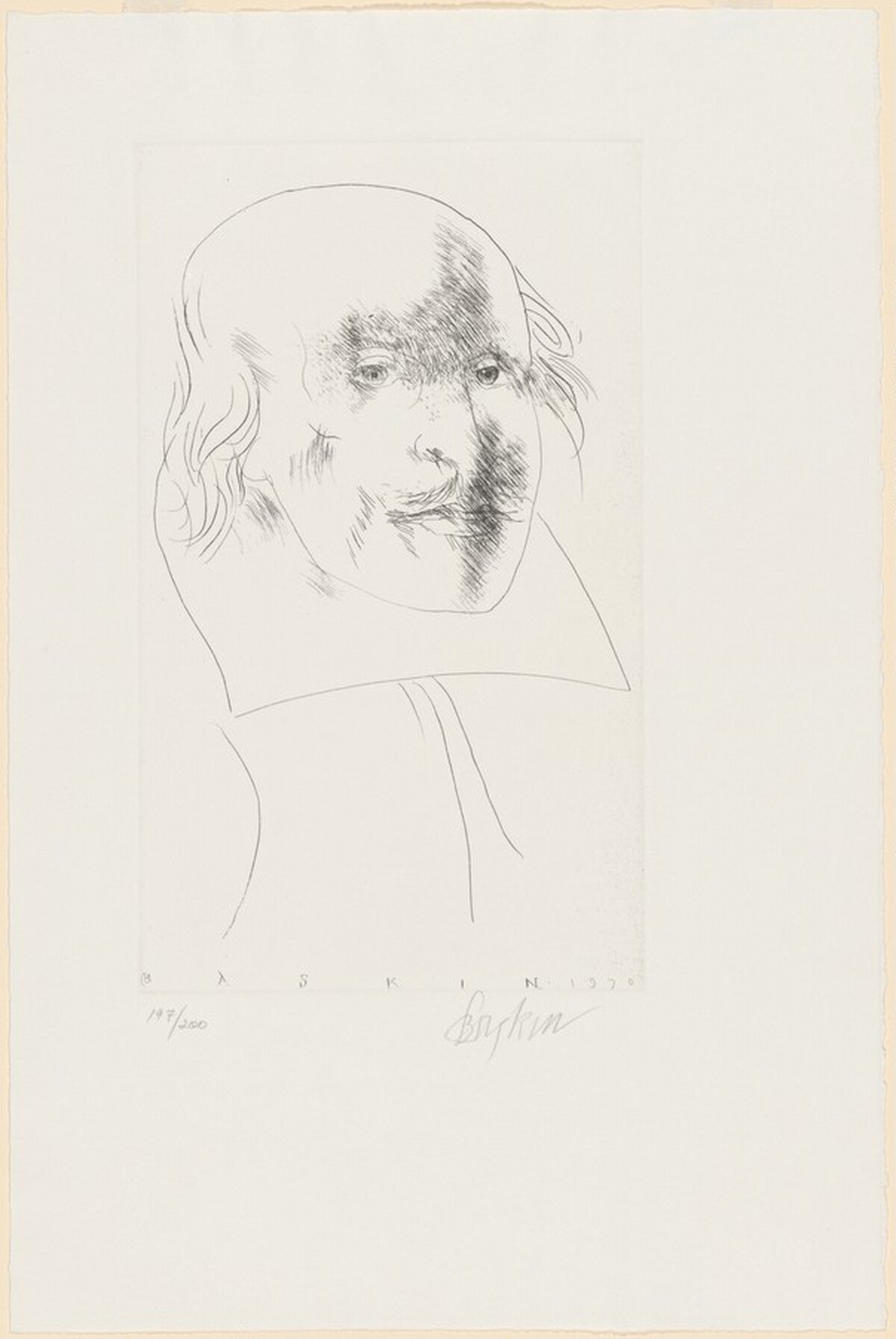 Shakespeare by Leonard Baskin