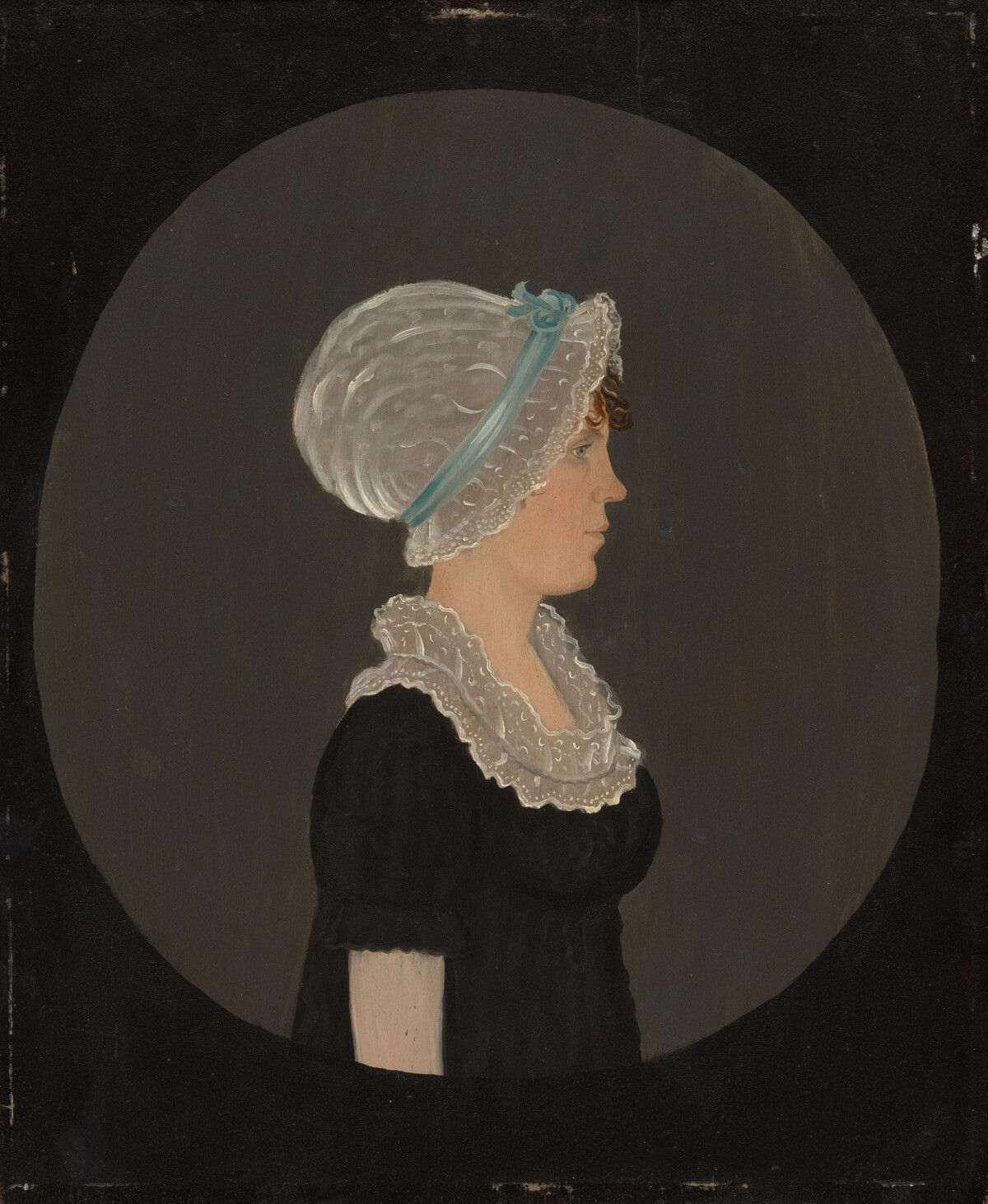 Profile Portrait of a Young Lady by American 19th Century