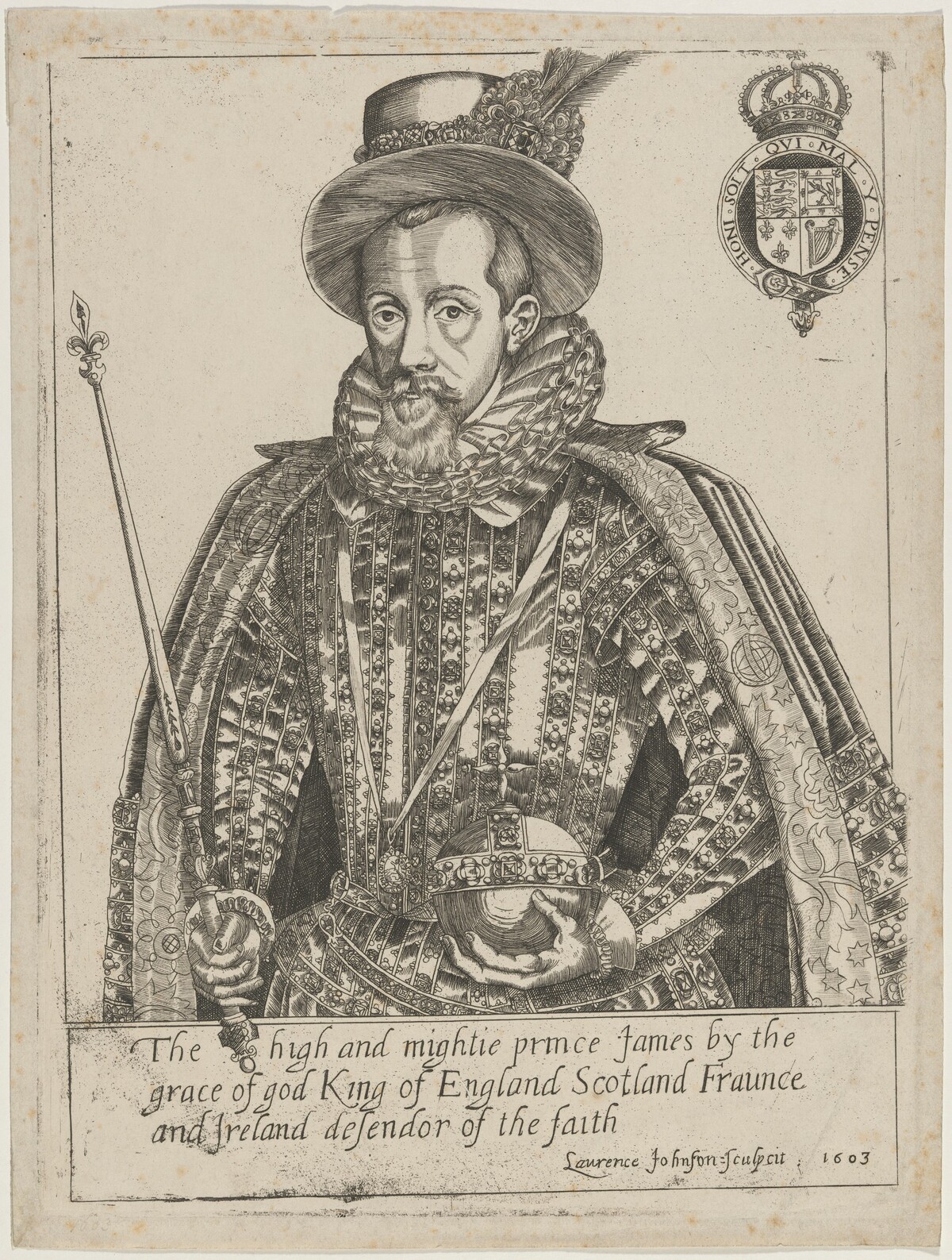 King James I by George Keller