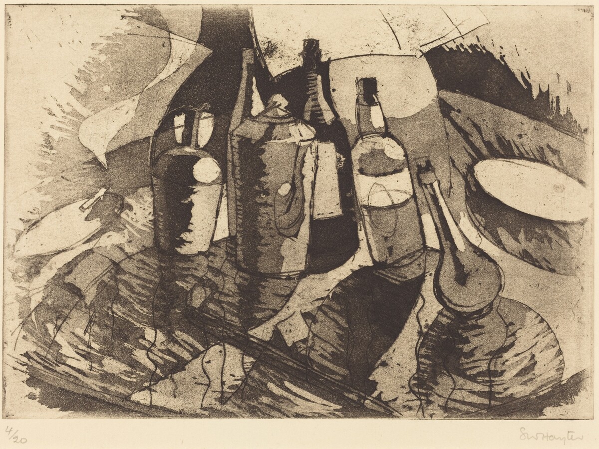 Bottles by Stanley William Hayter