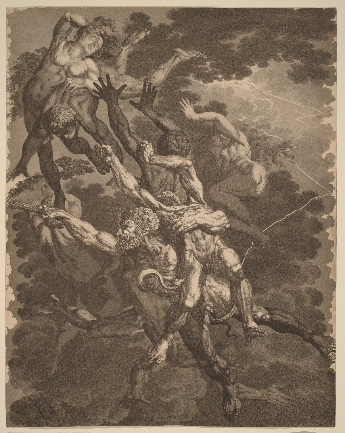 The Damned by Carl Wilhelm Kolbe
