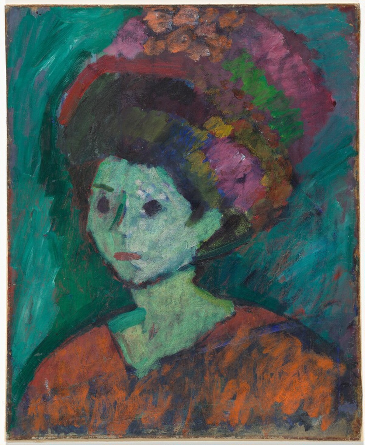 Portrait of a Woman by Alexej von Jawlensky