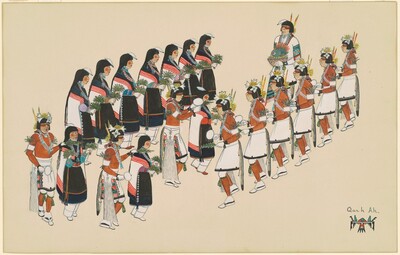 Pueblo Parrot Dance