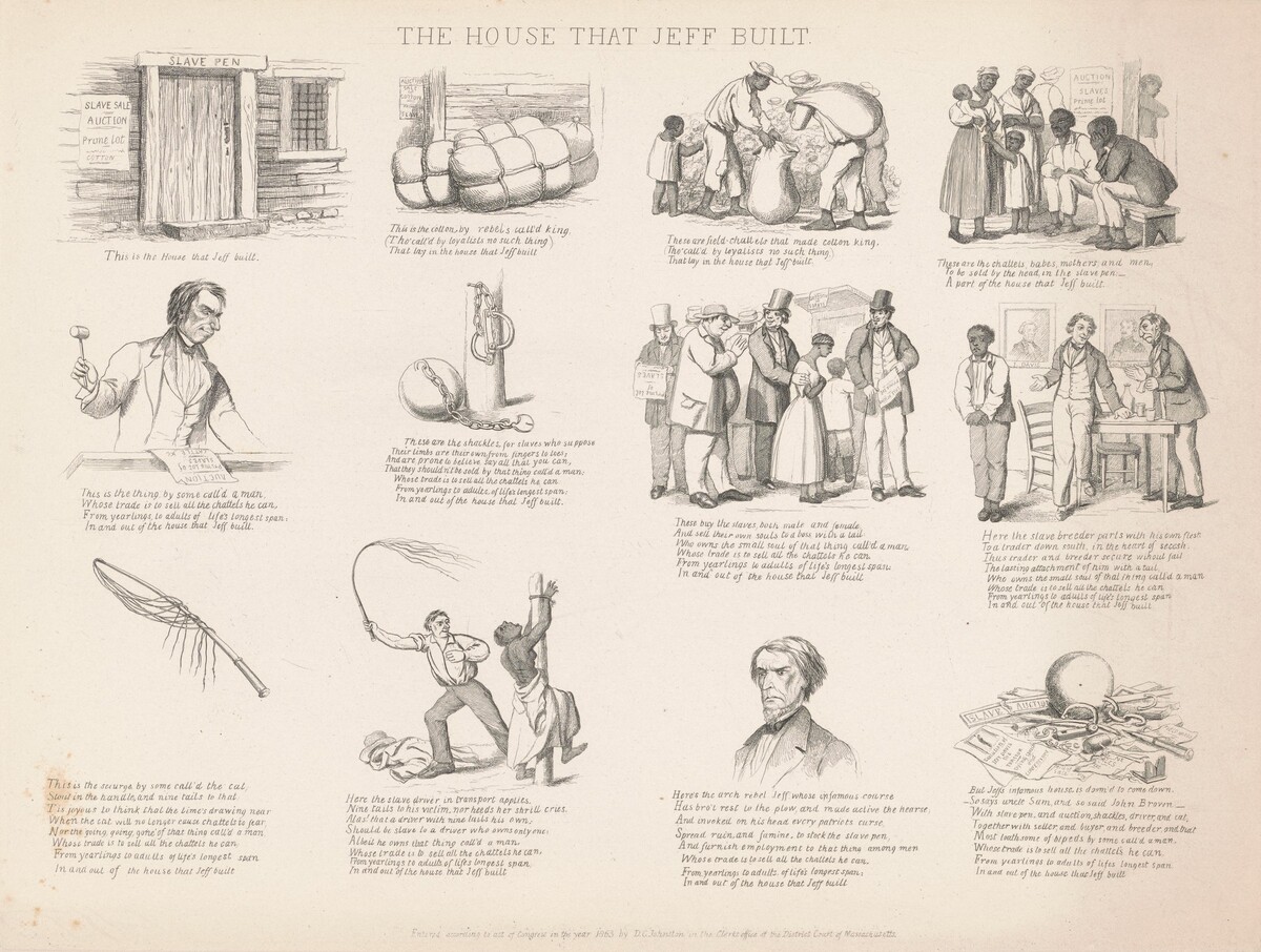 The House that Jeff Built by David Claypoole Johnston