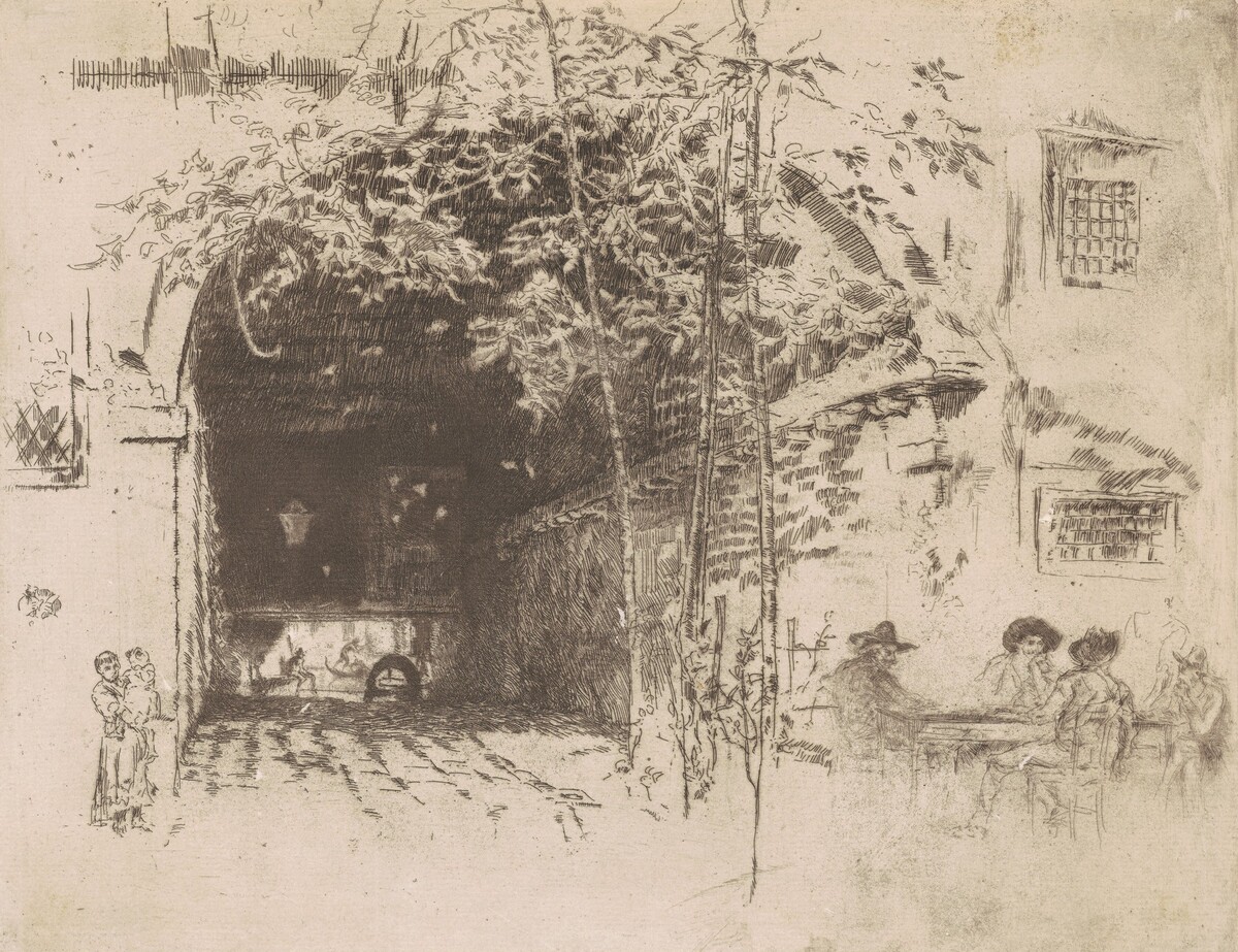 The Traghetto, No. 2 by James McNeill Whistler