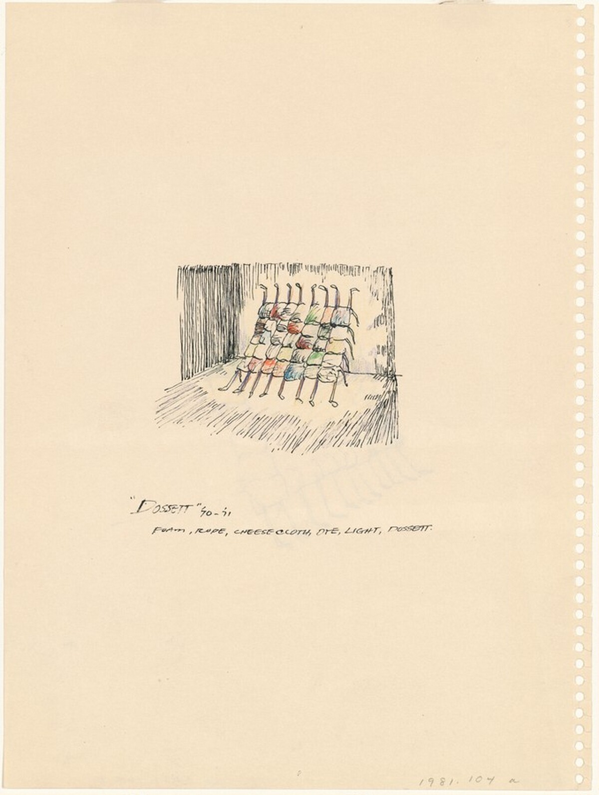 Dossett [recto] by Ed McGowin