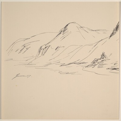 Two People on Sand Dunes