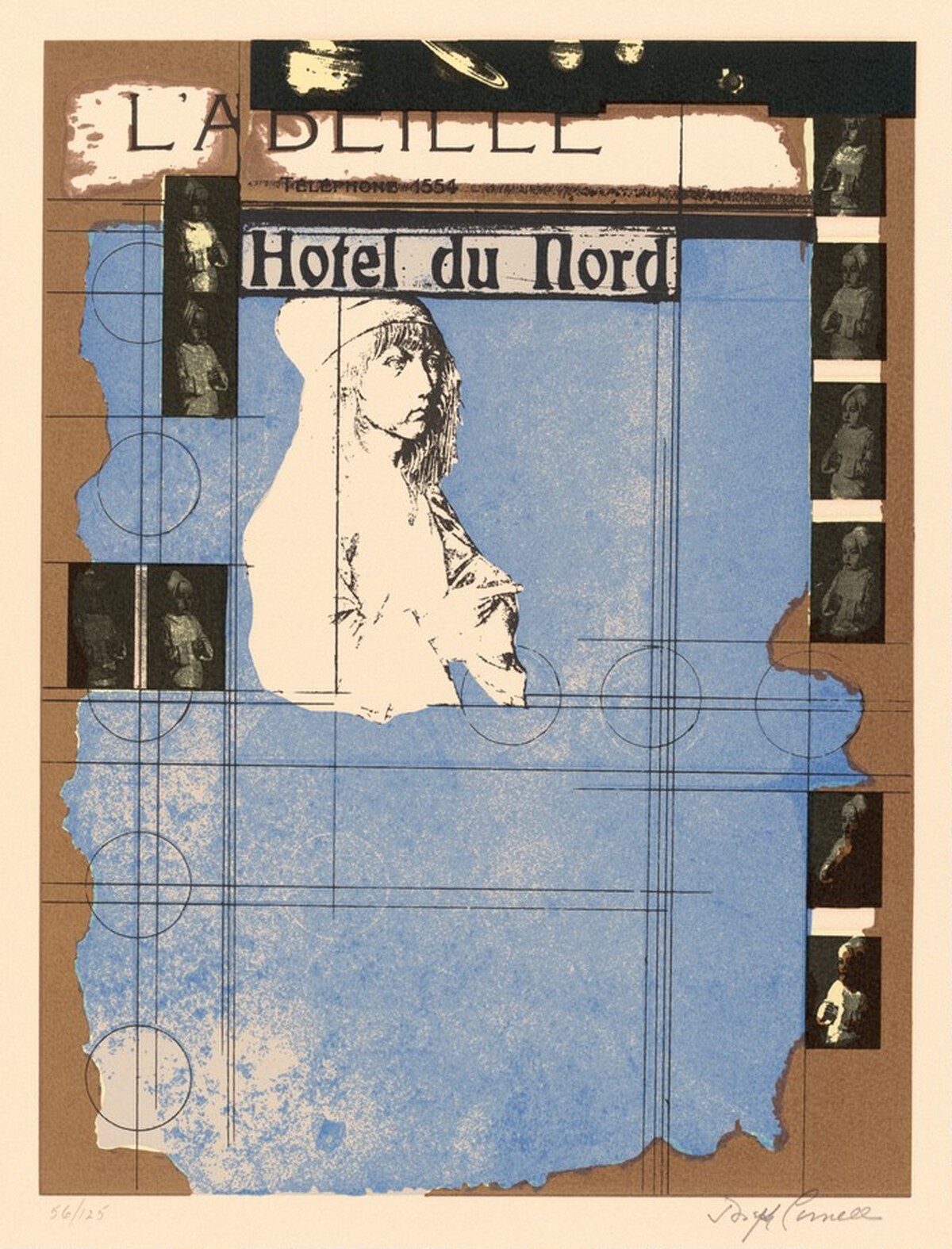 Untitled (Hotel du Nord) by Joseph Cornell
