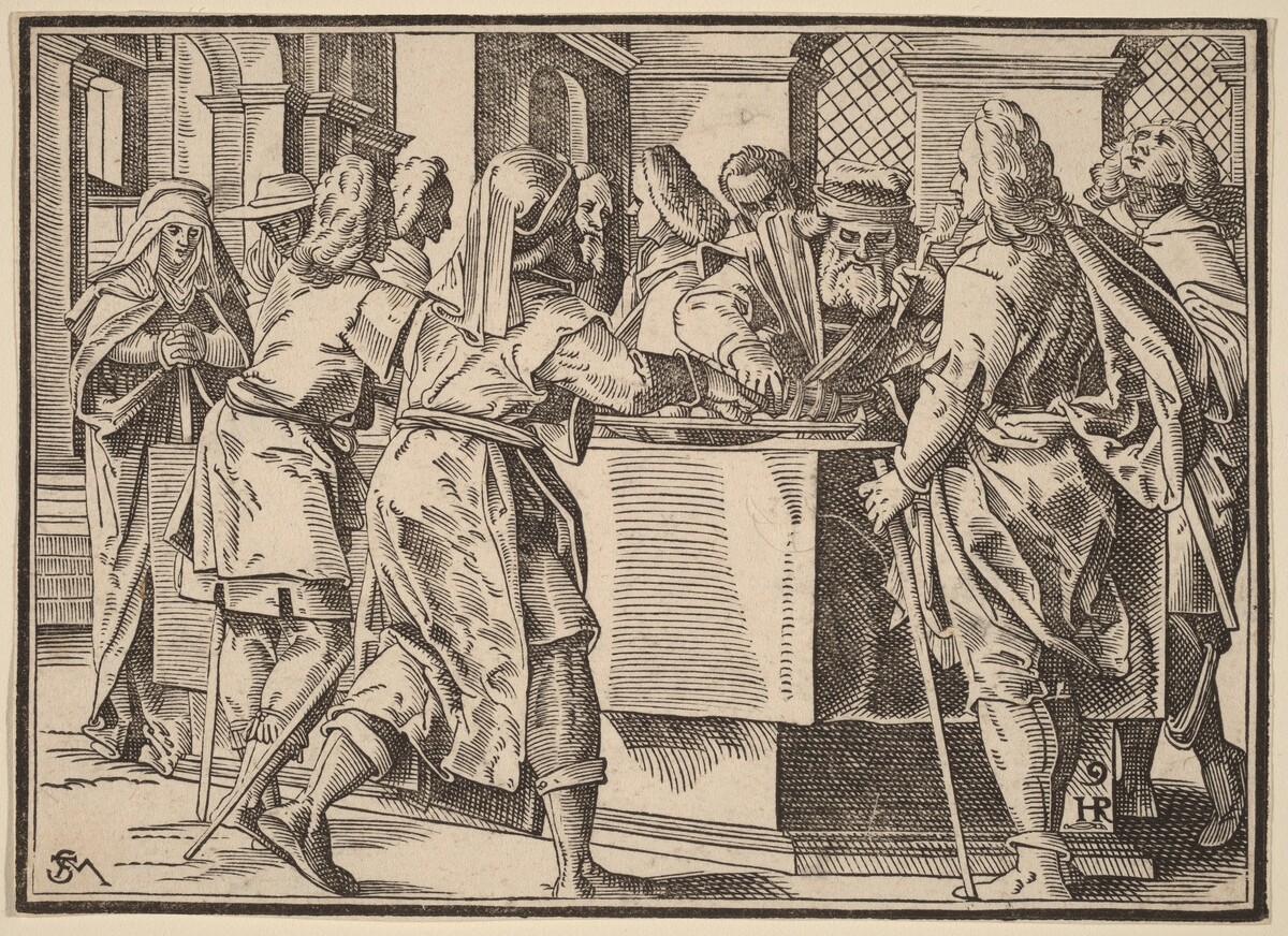 Christ Tells His Disciples of the Last Judgment by Christoph Murer
