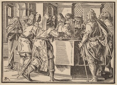Christ Tells His Disciples of the Last Judgment