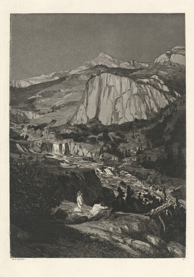 Moonlit Night (Mondnacht): pl. 4