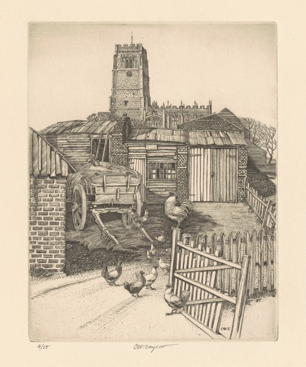 Michael's Yard by Charles William Taylor
