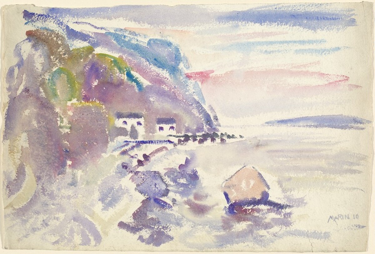 Hudson River near Alpine by John Marin