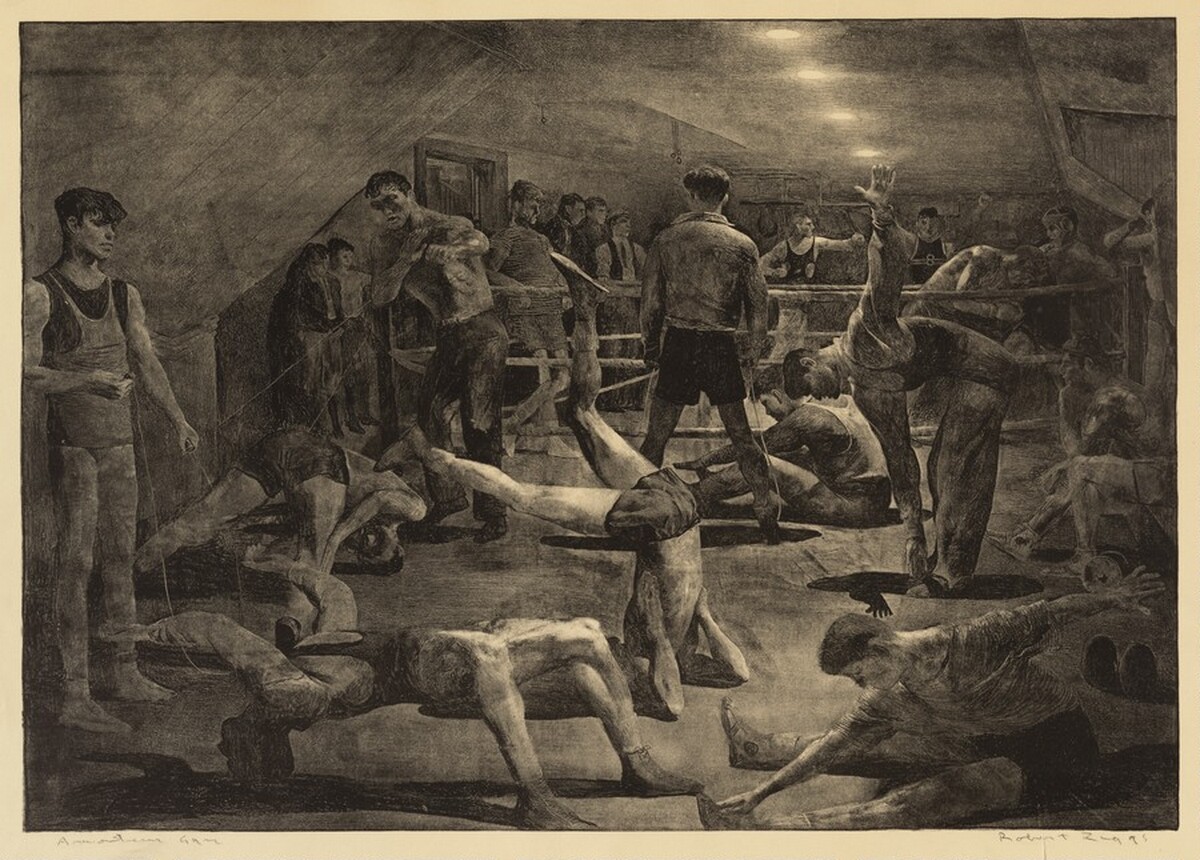 Amateur Gym by Robert Riggs