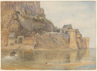 The Ramparts, Mont St. Michel, France