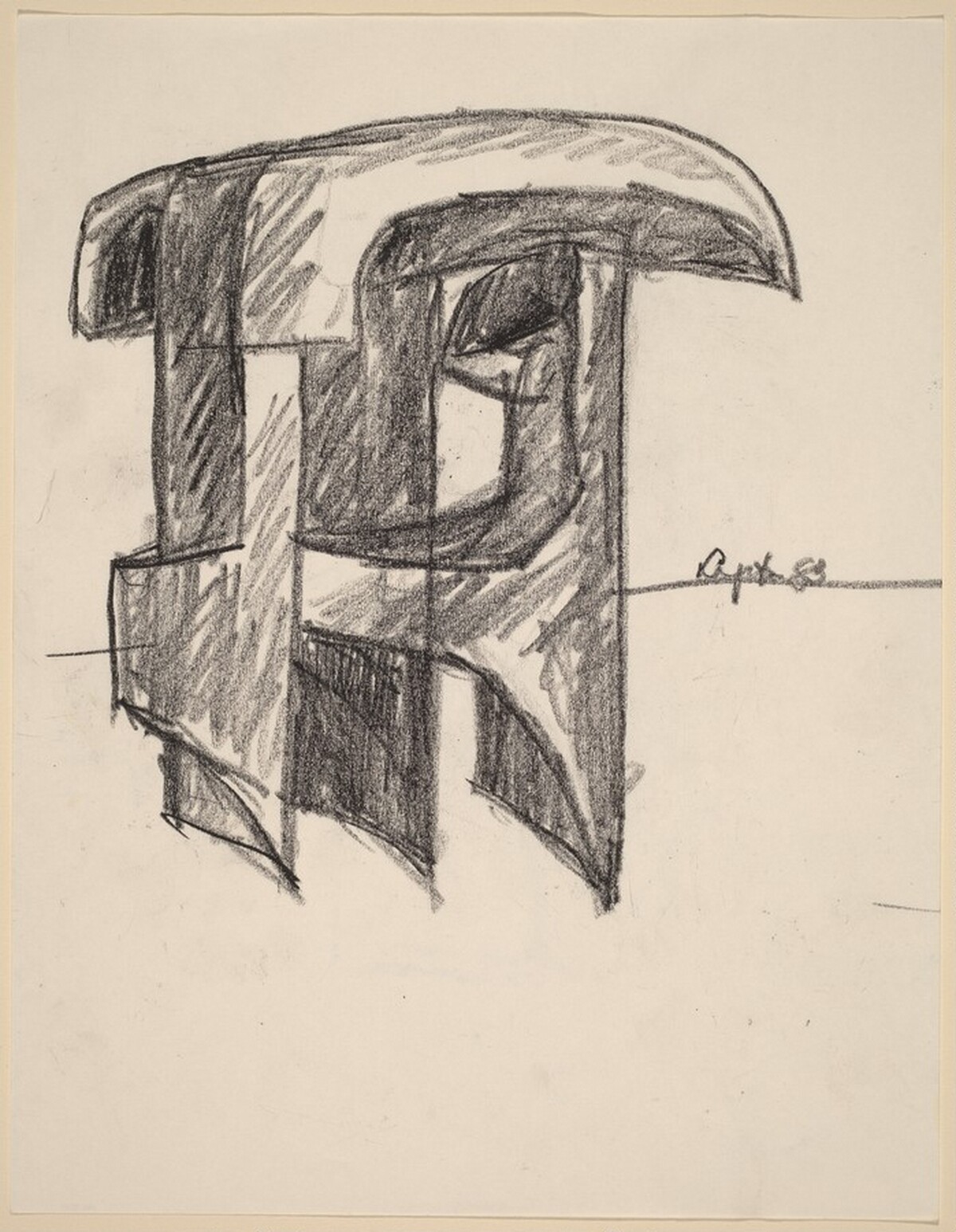 Untitled by Seymour Lipton