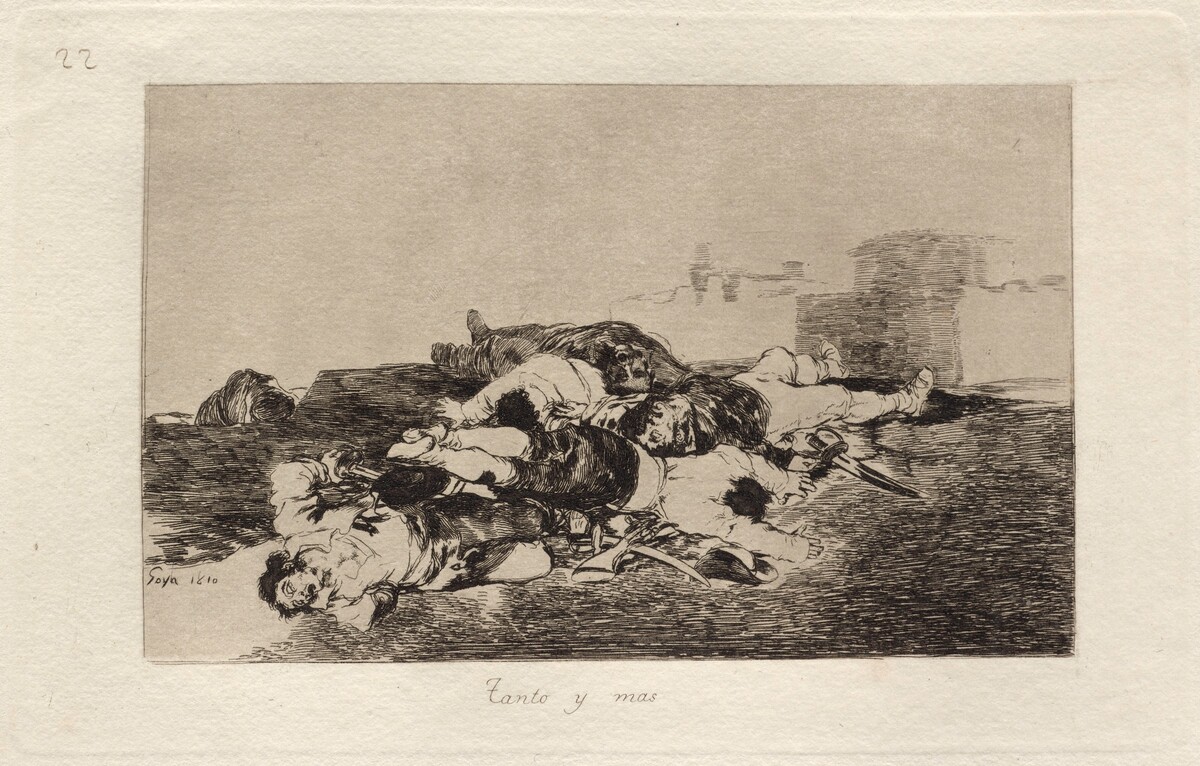 Tanto y mas (Even Worse) by Francisco Goya