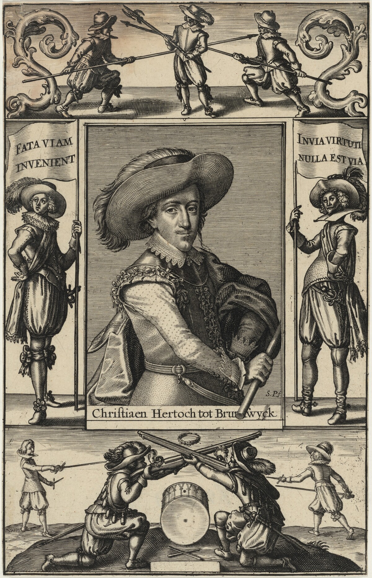 Christian, Duke of Brunswick by Simon de Passe