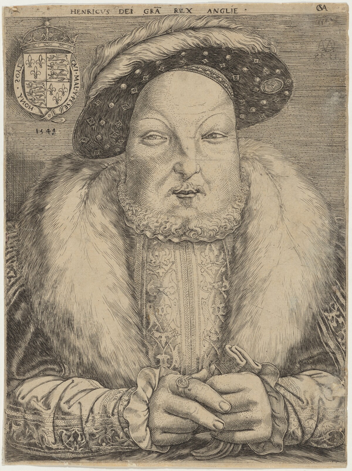 Henry VIII by Cornelius Matsys