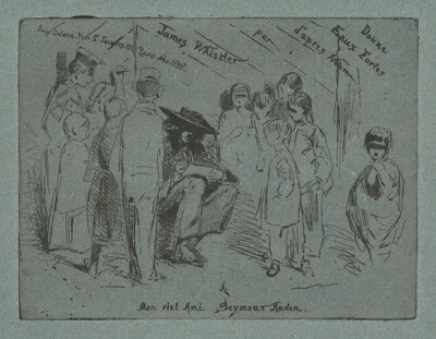Title Page for "Douze Eaux Fortes d'après Nature"