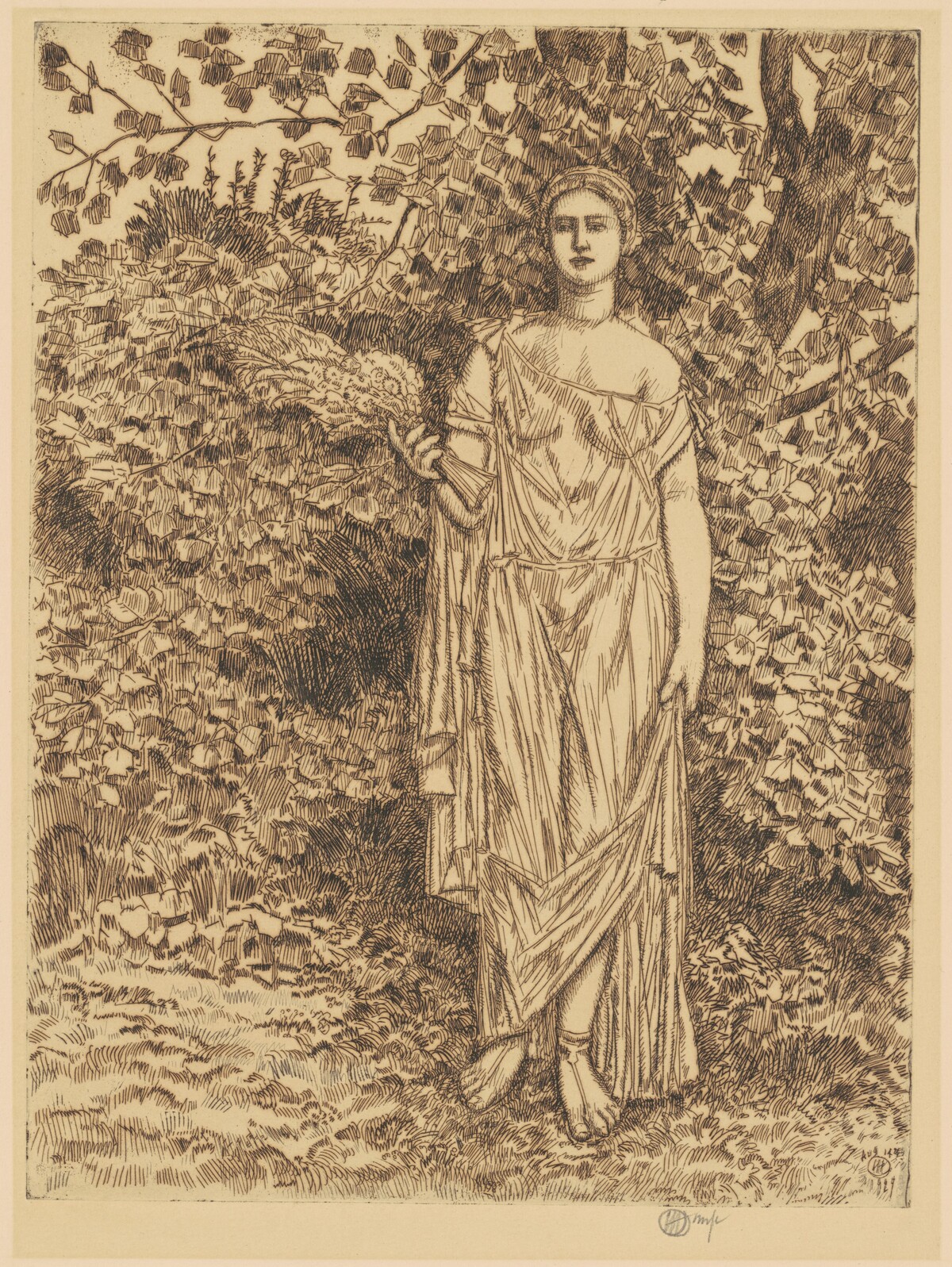 Flora by Childe Hassam