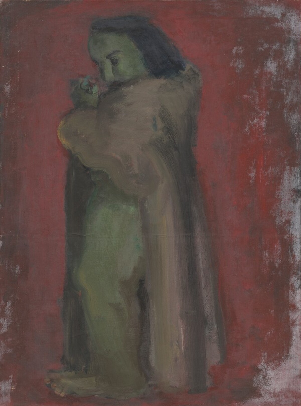 Man Smoking by Mark Rothko