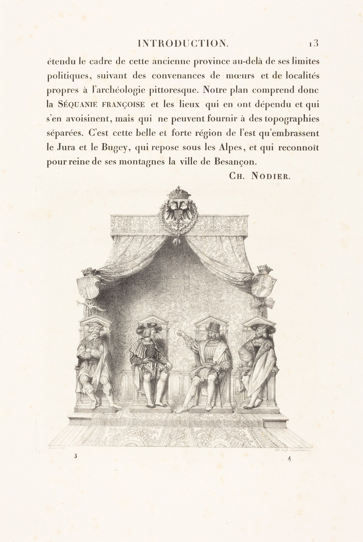 Four Magistrates of Besançon (Quatre magistrats de Besançon) by Jean-Auguste-Dominique Ingres