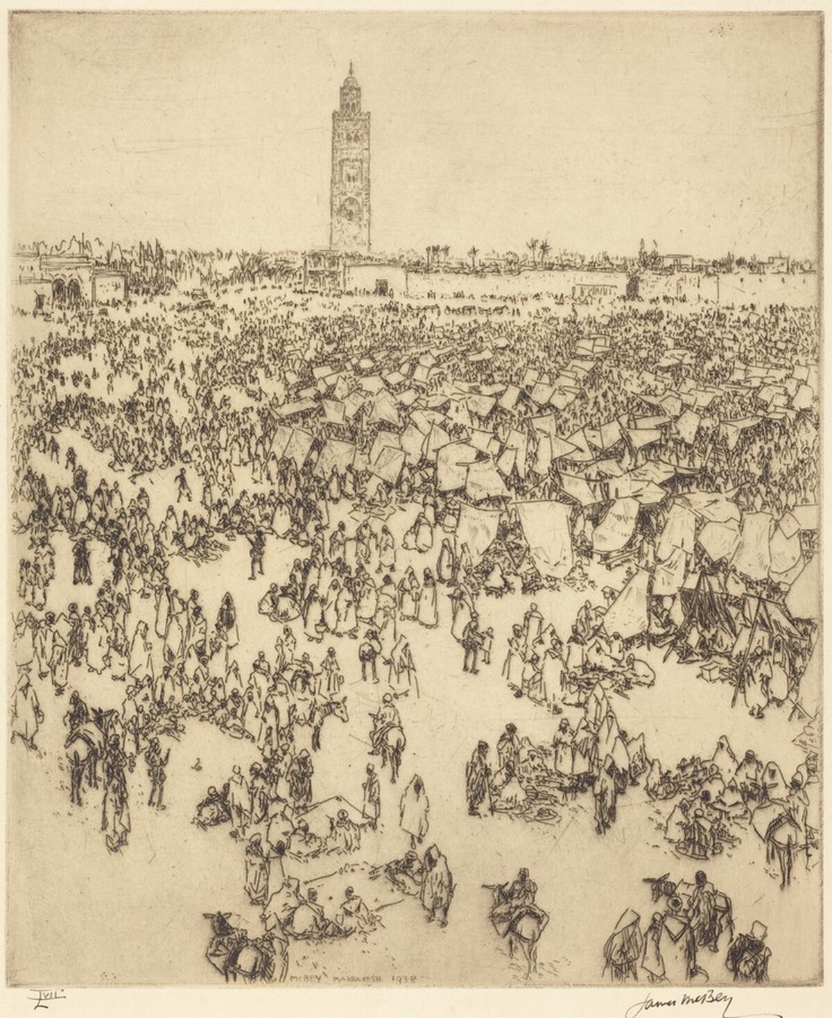 Marrakesh by James McBey