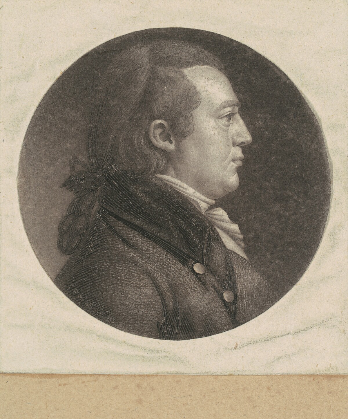 Unidentified Man by Charles B. J. Févret de Saint-Mémin