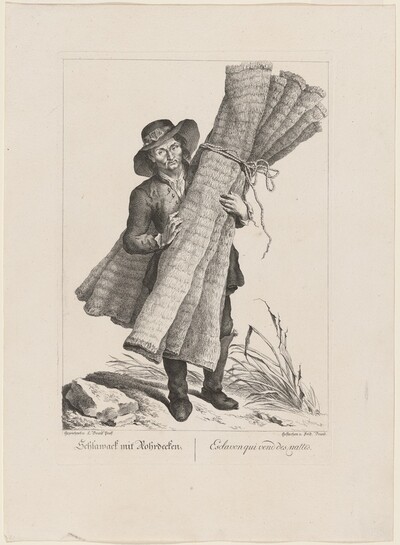 Schlawack mit Fohrdecken (Slavic Mat Seller)