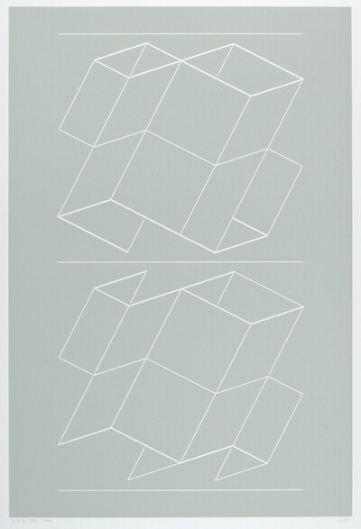 WEG VII from White Embossings on Gray