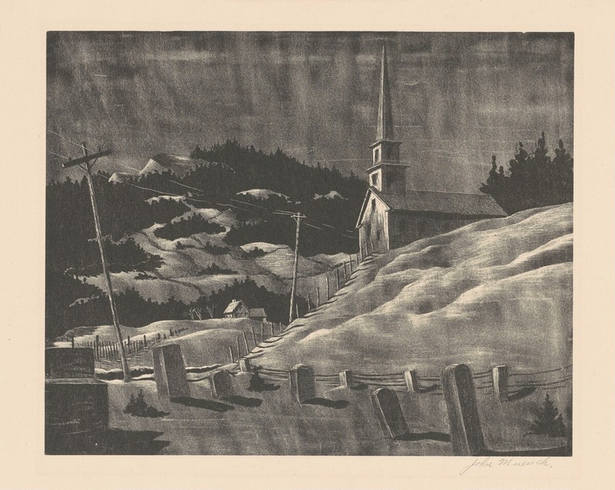 North Country Night by John Muench