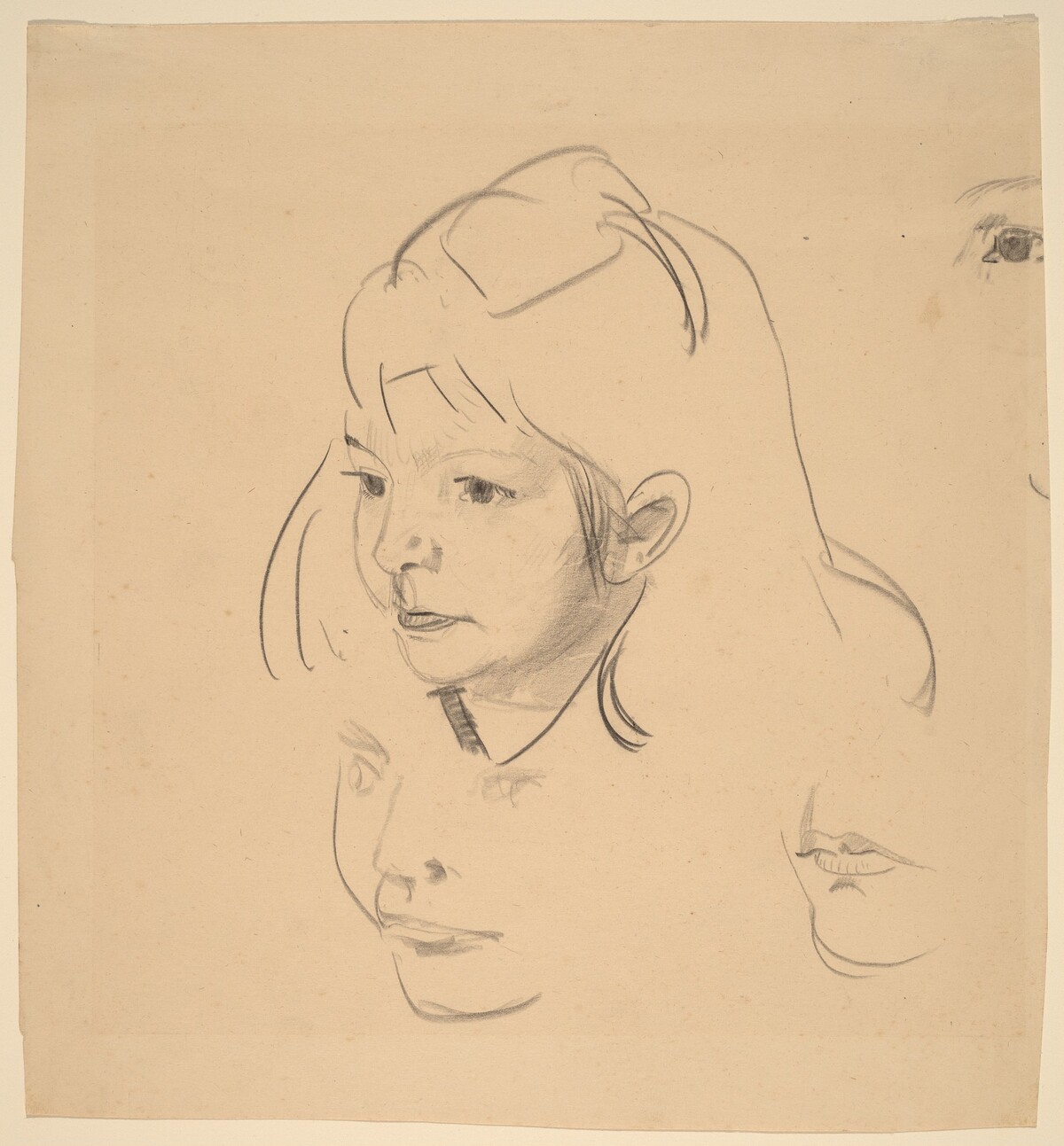 Studies of Jean by George Bellows