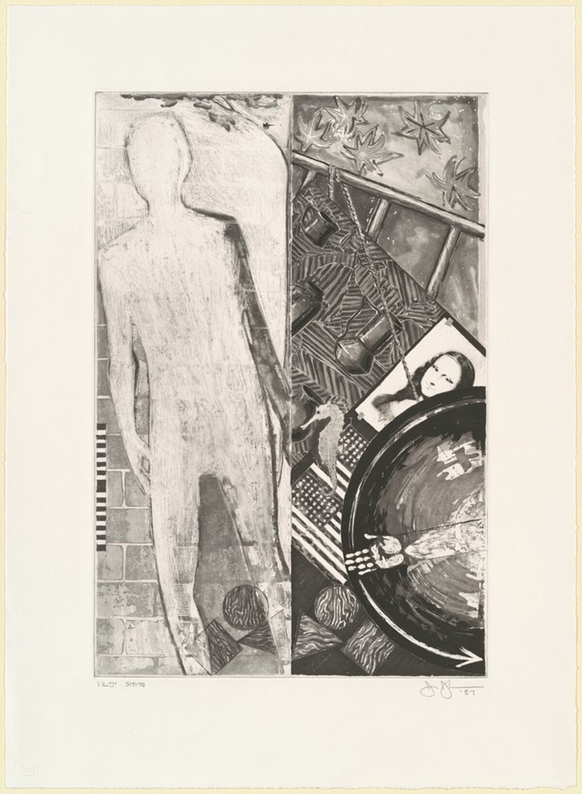 The Seasons (Summer) [state proof of 12th state] by Jasper Johns