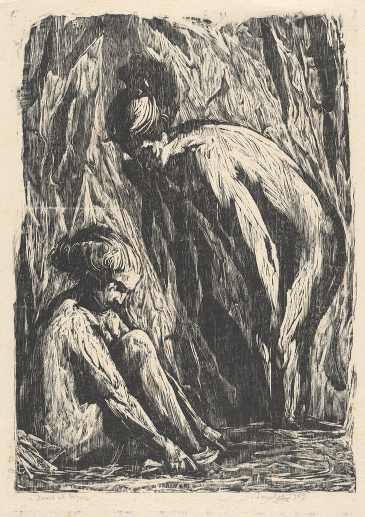 Donne al bagno (Women Bathing) by Pietro Sanchini