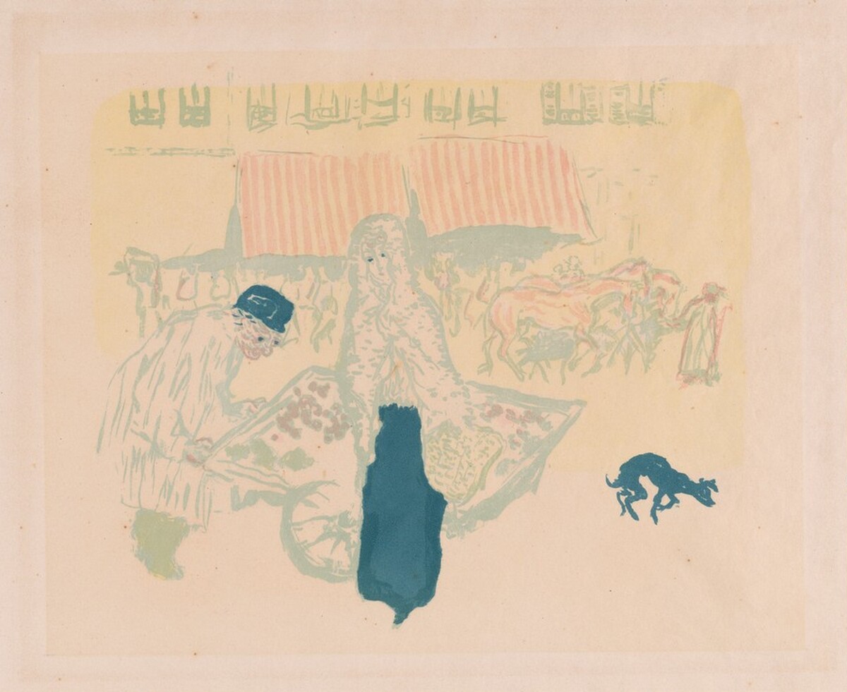 Costermonger (Le marchand des quatres-saisons) by Pierre Bonnard