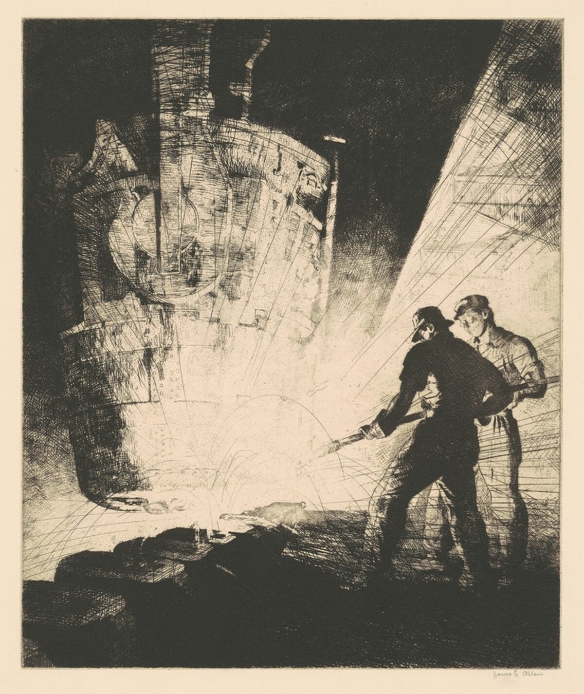 Teeming Ingots by James E. Allen