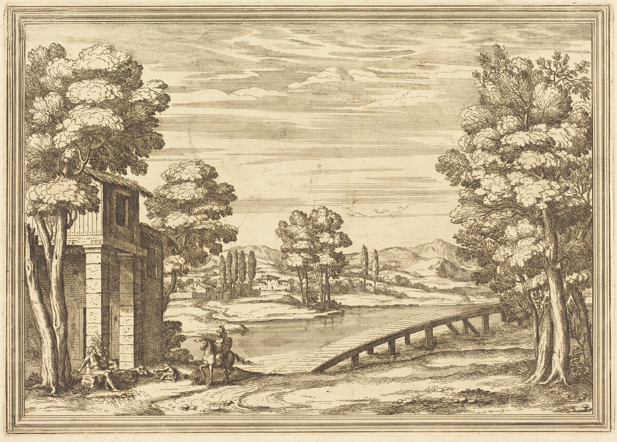 Il Greco in Troia: Plate 7 by Arnold von Westerhout