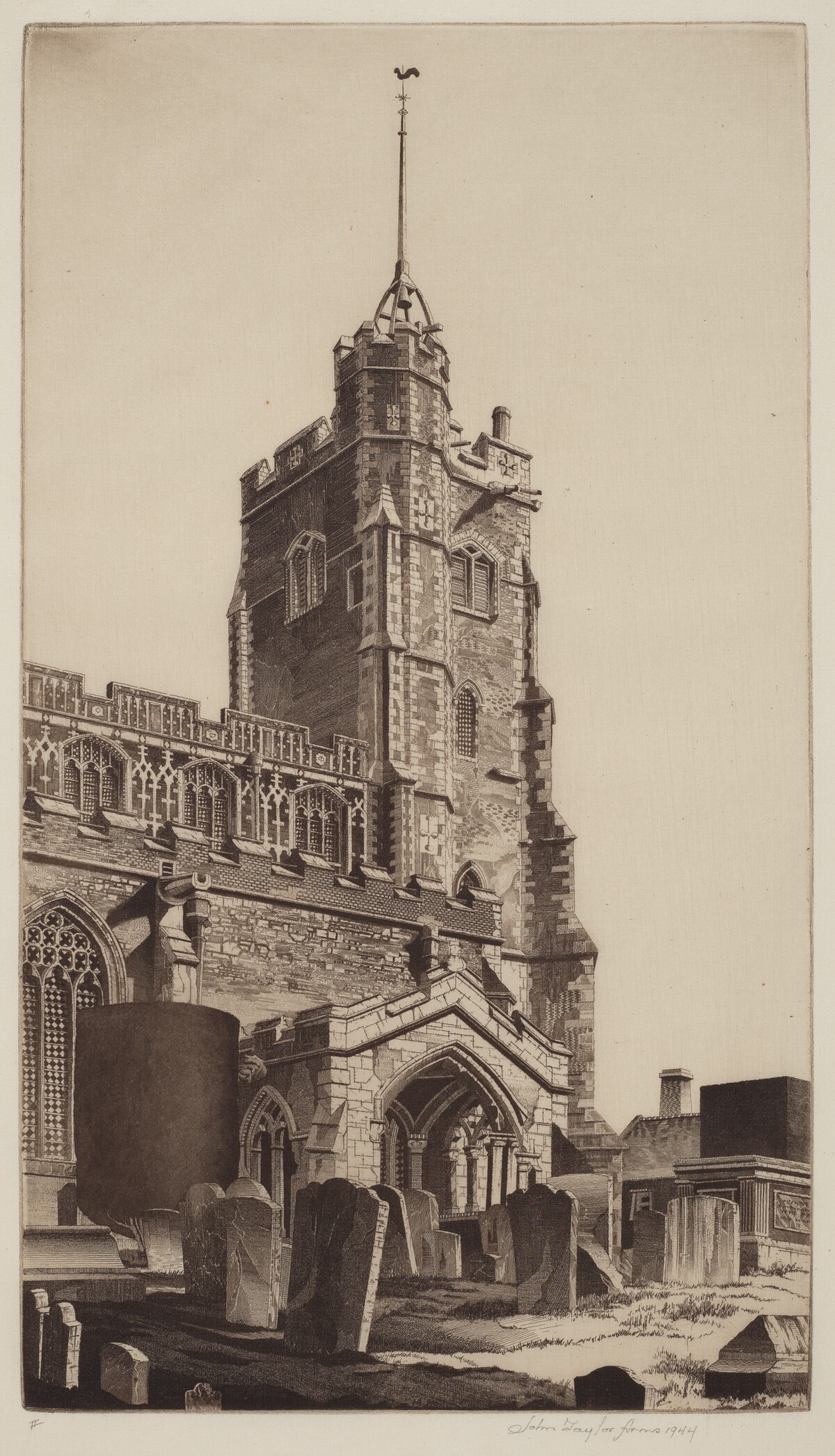 Cavendish Church by John Taylor Arms