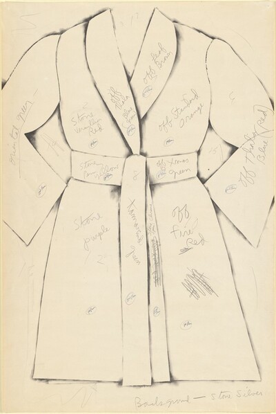 The Woodcut Bathrobe