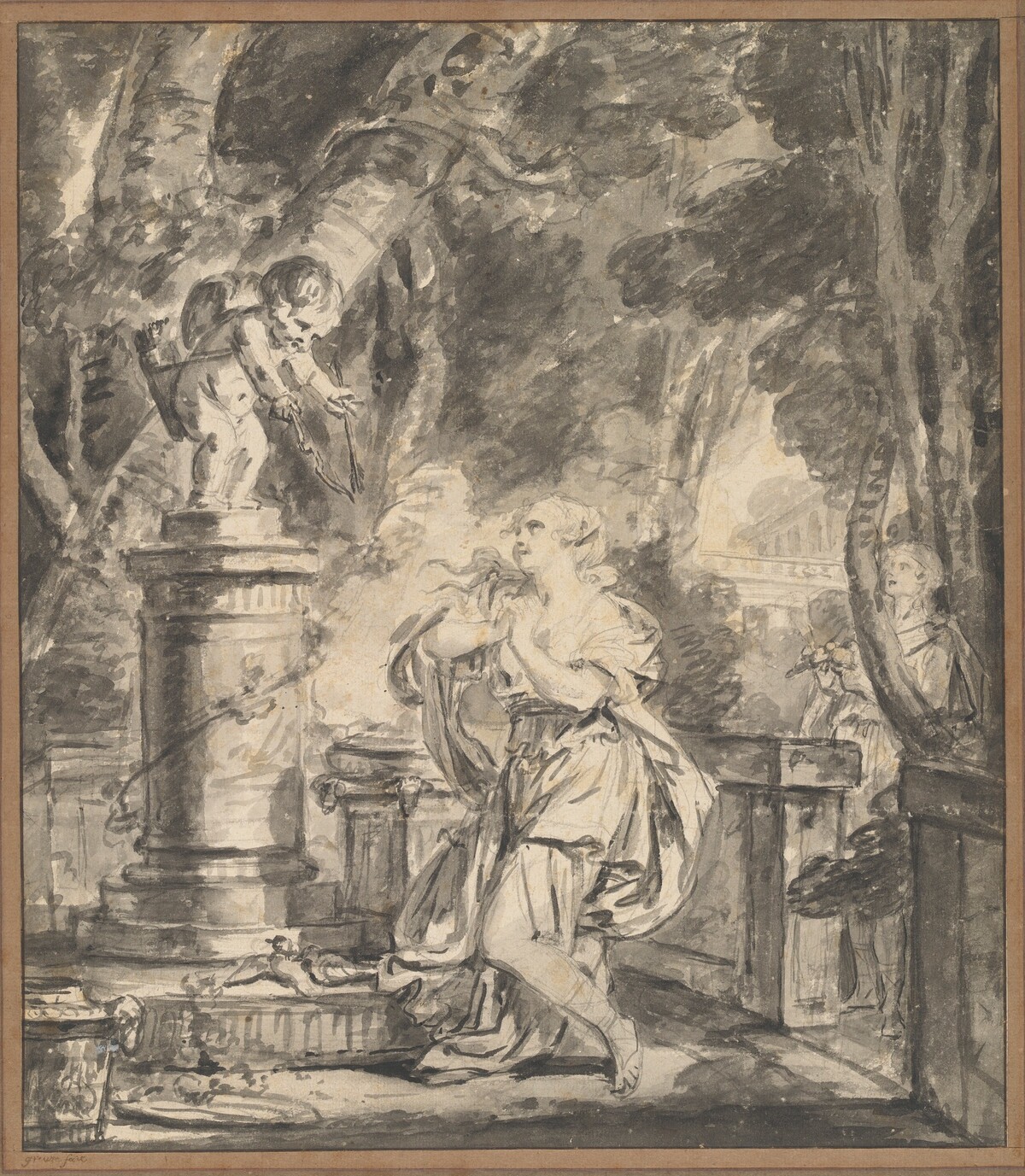Sacrifice to Love by Jean-Baptiste Greuze
