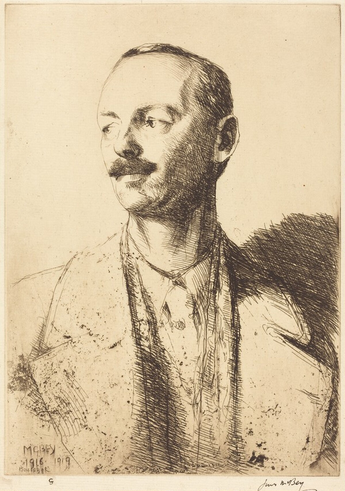Martin Hardie, No.2 by James McBey
