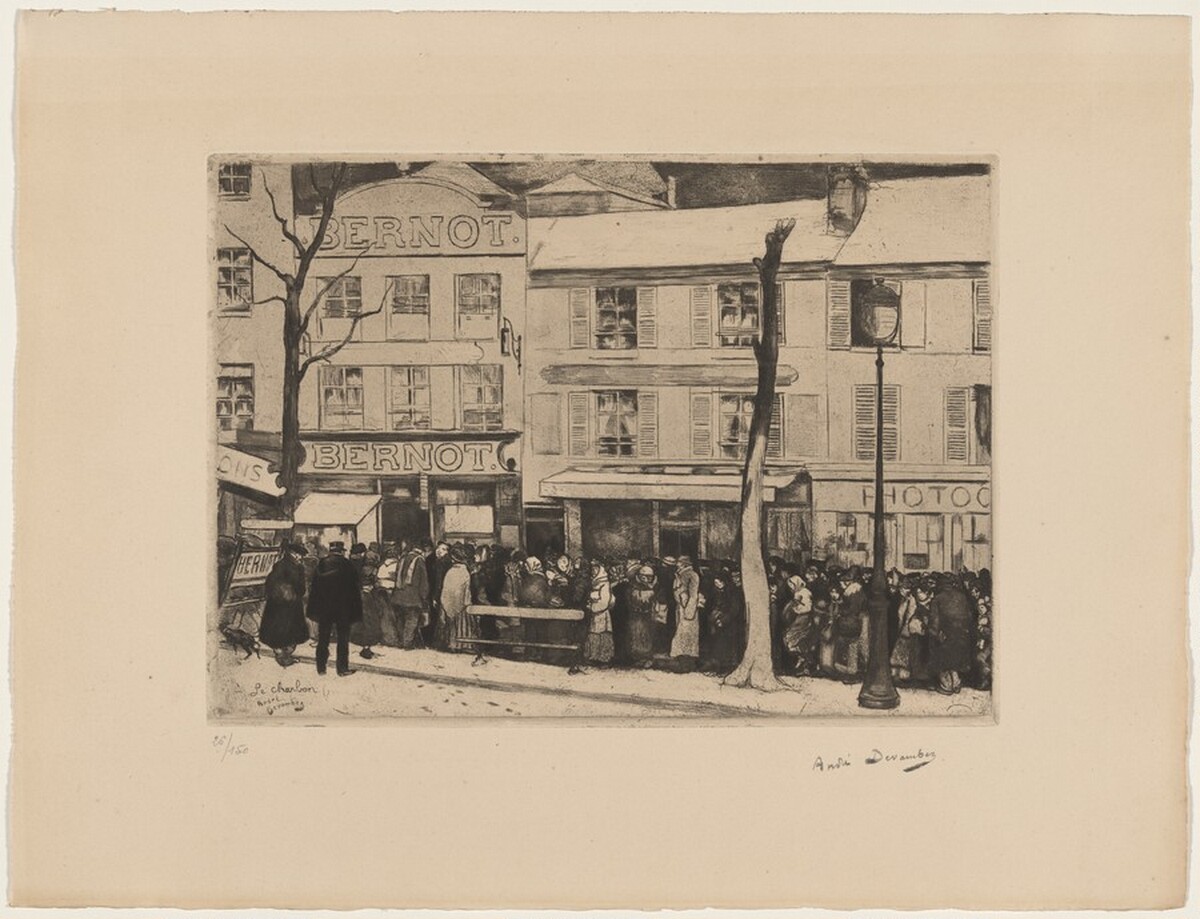 Coal (Le Charbon) by Andre Devambez