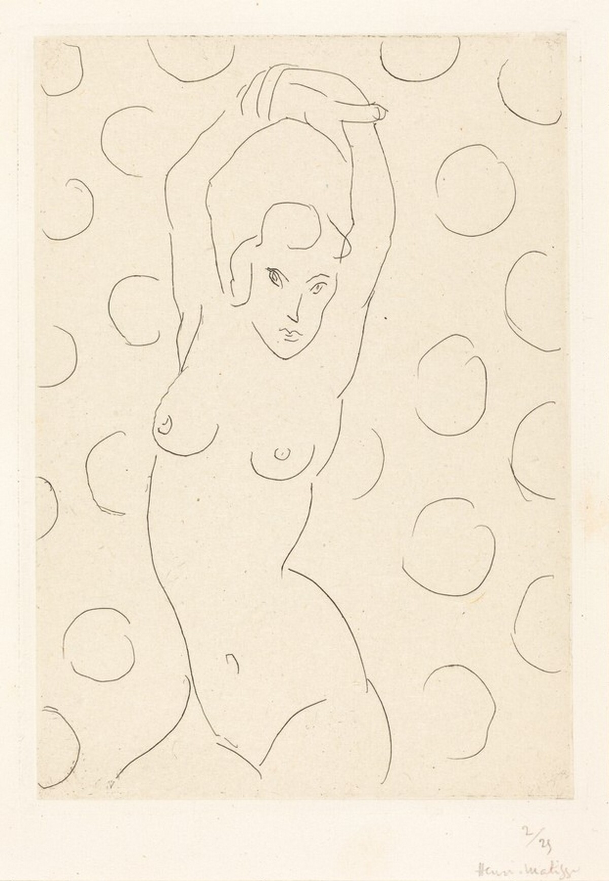 Dance Movement (Mouvement de danse) by Henri Matisse