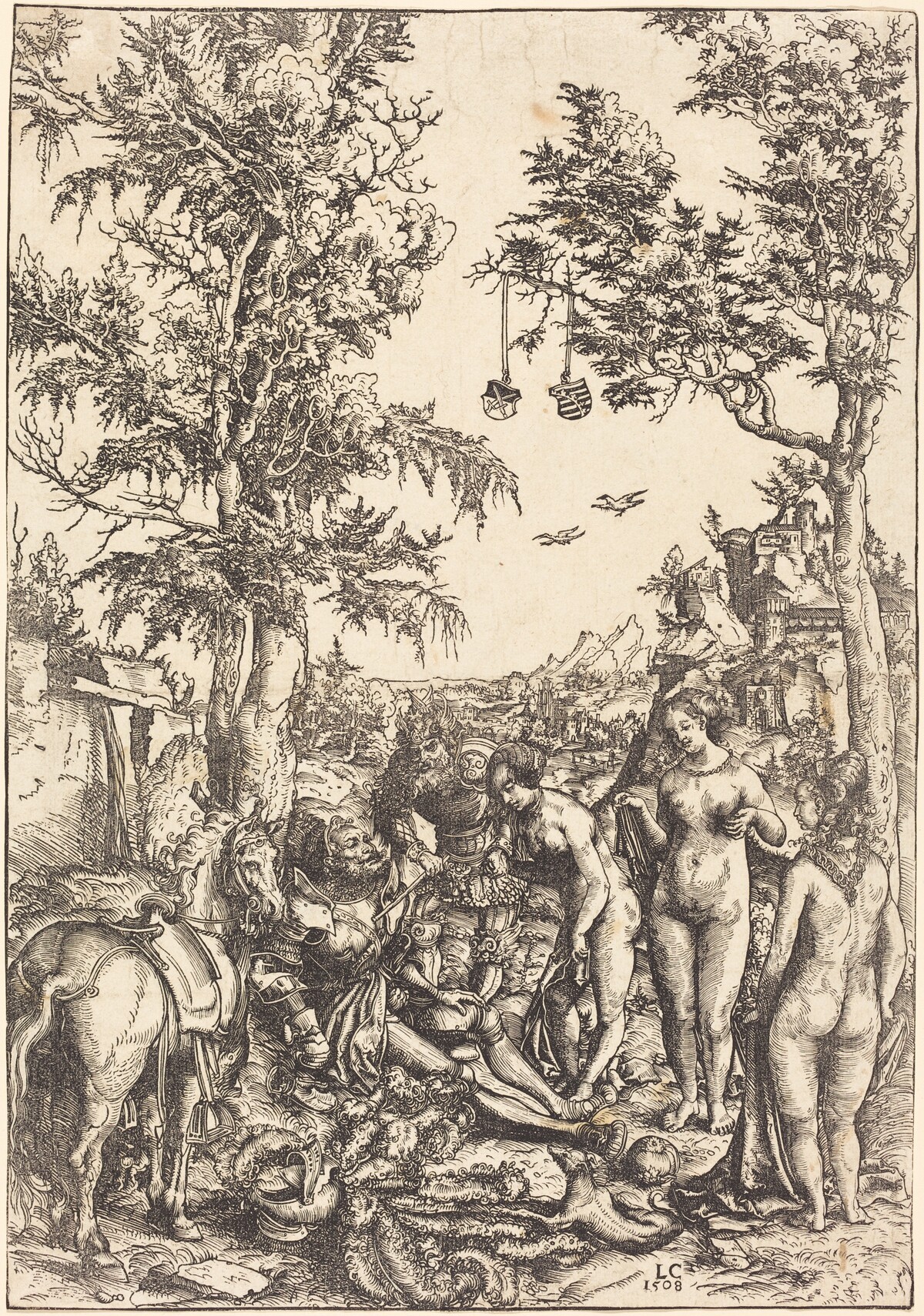 The Judgment of Paris by Lucas Cranach the Elder