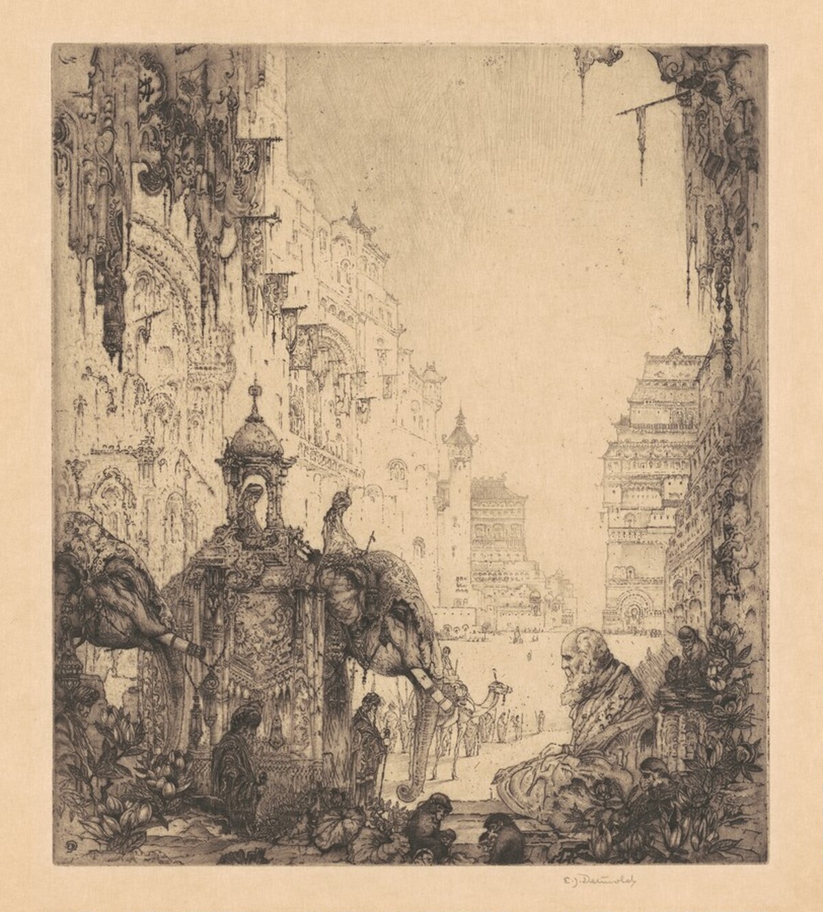 Evening Quiet by Edward Julius Detmold