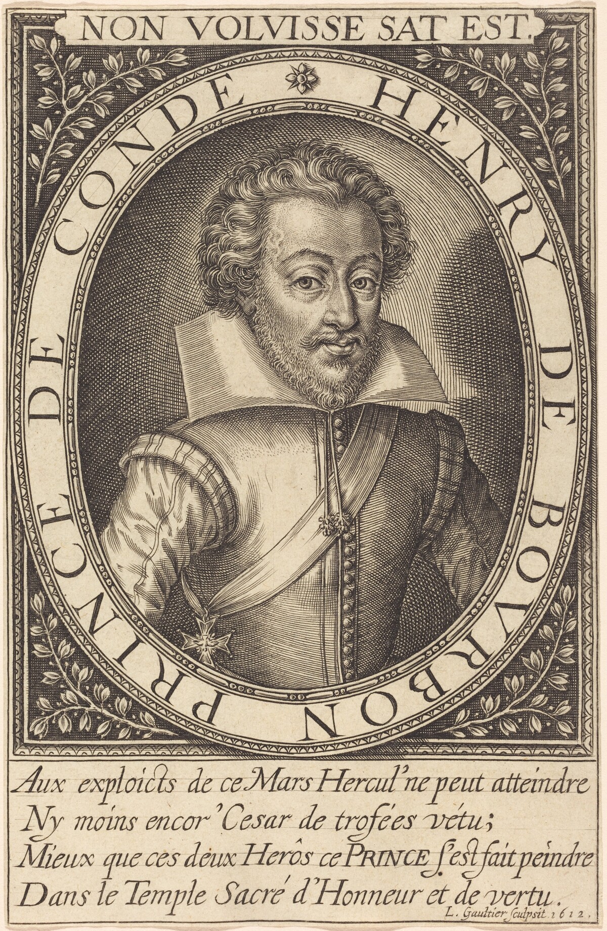 Henry de Bourbon, Prince de Conde by Léonard Gaultier