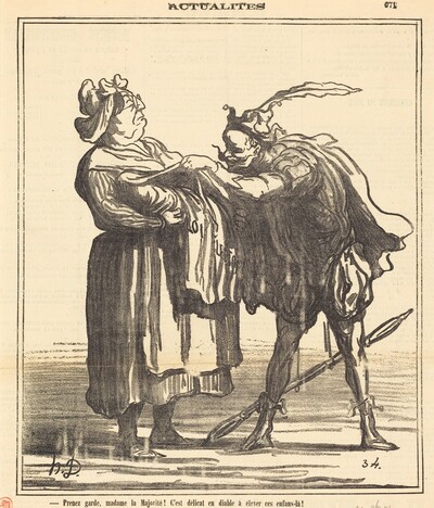 Prenez garde, madame la Majorité!